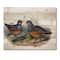 Designart - Vintage Birds In The Wild VII - Traditional Print on Natural Pine Wood